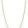 14k Yellow Gold 2mm 3-Wire Wheat Link 16 Inch Chain