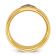 10K Yellow Gold Men's Polished with Black Enamel 33rd Degree Masonic Ring