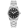 Mathey Tissot Women's Classic Black Dial, Stainless Steel Watch