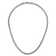 Rhodium Over Sterling Silver Polished 5.0mm Box 16 Inch Chain