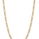 14k Yellow Gold 6.25mm Figaro Link 18 Inch Chain