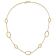 14K Yellow Gold Polished Oval Link 20-inch Necklace