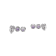 Lab Created Alexandrite Sapphire Platinum Over Silver June Birthstone
Earrings 4.90ctw