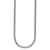 Sterling Silver Antiqued and Satin 4.0mm Box 16 Inch Chain