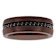 Robert Alton Men's Black Sapphire 8mm Band Ring In Tungsten