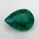 Zambian Emerald 8.06x5.92mm Pear Shape 0.98ct