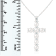 4-5mm White Cultured Freshwater Pearl Sterling Silver Pendant W/Chain