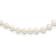 Rhodium Over Sterling Silver 4-5mm White Freshwater Cultured Pearl Necklace