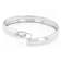 Polished 10mm Hinge Bangle Bracelet In Sterling Silver