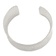 Sterling Silver 39.5mm Hammered Cuff Bracelet
