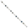 Rhodium Over Sterling Silver Multi-color Freshwater Pearl
Necklace/Bracelet/Earring Set