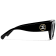 Chanel Black Square Frame with "CC" Logo / Gray Polarized Lens Sunglasses