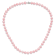 Rhodium Over Sterling Silver 7-8mm Pink Freshwater Pearl Earring
Bracelet Necklace Set