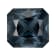 Gray Spinel 12.4x11.7mm Radiant Cut 8.70ct