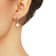 6.5-7mm Round White Freshwater Pearl with 0.19ctw Diamond 14K Yellow
Gold Drop Earrings