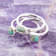 Barse Turquoise Stackable Band Ring In Sterling Silver Over Bronze