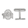 Rhodium Over Sterling Silver LogoArt Ohio State University Cuff Links