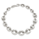 Sterling Silver Polished Fancy Link 7.5-inch Bracelet
