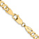 14k Yellow Gold 4.5mm Solid Open Concave Curb 18 Inch Chain