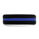 Silicone Black with Blue Line Center 7.5mm Band