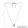 Sterling Silver Pear Shape Citrine and White Zircon Necklace 1.73ctw