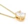 Lab-Grown Diamond Oval Solitaire Pendant In 14K Gold Over Sterling
Silver 0.50ctw