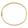 14K Yellow Gold 4mm Hinged Bangle