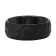 8mm Black Tungsten Carbide Comfort Fit Band with Hammered Finish