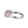 Pink Cubic Zirconia Platinum Over Sterling Silver October Birthstone
Ring 5.62ctw