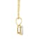 8x6mm Oval Opal 14k Yellow Gold Pendant With Chain