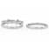 Opal And Zircon Stackable Ring Set In Sterling Silver 1.09ctw