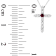 0.18ctw Diamond and Ruby Cross in 14K White Gold