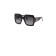 Gucci Oversize Black Square Grey Gradient 54mm Women's Sunglasses
GG0053SN 001