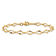 14K Yellow Gold Polished Fancy Link Bracelet