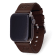 Gametime NHL Anaheim Ducks Brown Leather Apple Watch Band (38/40mm S/M).
Watch not included.