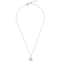 Initial L Charm Pendant Necklace In Silver-Tone