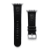 Gametime NHL Florida Panthers Black Leather Apple Watch Band (42/44mm
S/M). Watch not included.