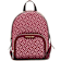 Michael Kors Jaycee Medium Zip Pocket Backpack in Oxblood Multi