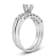 1.00ctw Diamond Engagement Ring in 14k White Gold