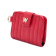 Mimi Red Credit Card Holder with Wristlet