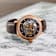 Thomas Earnshaw Longcase Automatic Brown Dial Brown Stainless Steel Band
Skeleton Watch