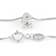 Lab-Grown Diamond Oval Slide Pendant In Sterling Silver 0.50ctw