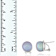 11-12mm Grey Cultured Freshwater Pearl Rhodium Over Sterling Silver Earrings