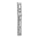 Rhodium Over 14k White Gold Diamond Cross Chain Slide