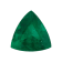 Emerald 5mm Trillion 0.40ct