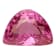 Pink Sapphire 7x5mm Half Moon 1.02ct
