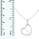 7.5-8mm Button White Cultured Freshwater Pearl Rhodium Over Sterling
Silver Pendant