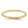 14K Yellow Gold 1.2mm Flat Stackable Expressions Band