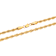 Robert Alton Men's Yellow Rope Chain Necklace 5mm In Ion-Plated
Stainless Steel 24 Inch