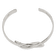 Sterling Silver Knot Design Cuff Bracelet